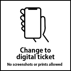 Change to digital ticket